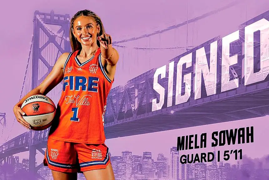 SHARP SHOOTER: Miela Sowah set to star in the WNBA.
