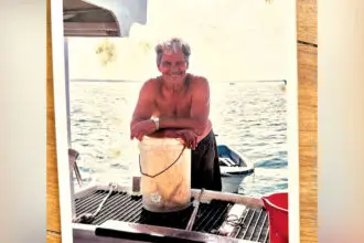 LOOKING BACK: Peter Bengtson has great childhood memories of fishing with his father.