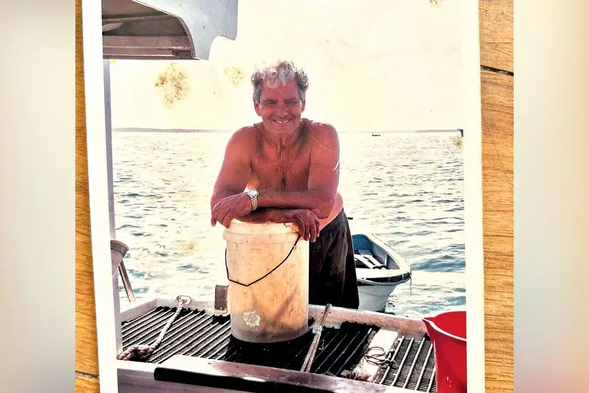 LOOKING BACK: Peter Bengtson has great childhood memories of fishing with his father.