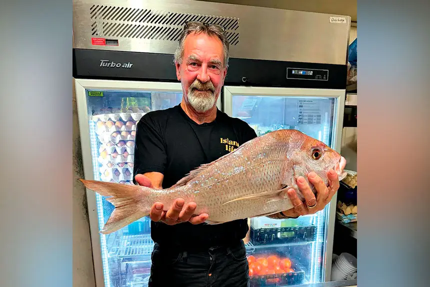Coochie Island Beach Bar and Grill owner Brad Imber.
