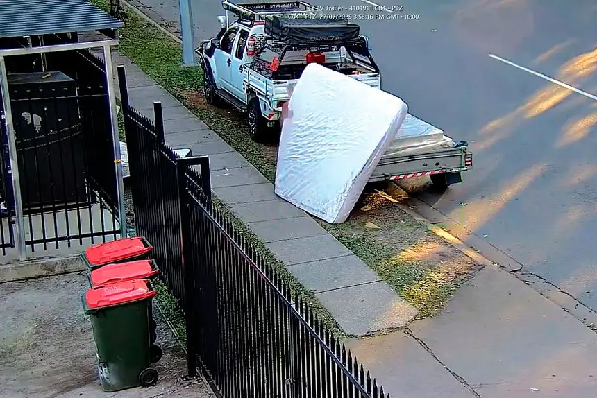 CAUGHT IN THE ACT: Surveillance cameras are catching record numbers of people dumping unwanted goods across Brisbane.