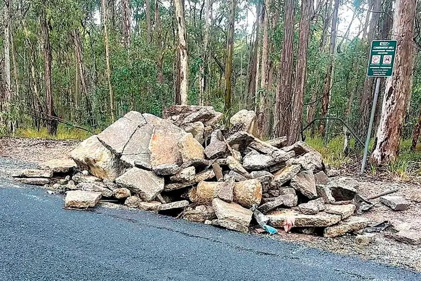 JUST WRONG: One of the latest illegal dumpings occurred in Avalon Rd, Sheldon.