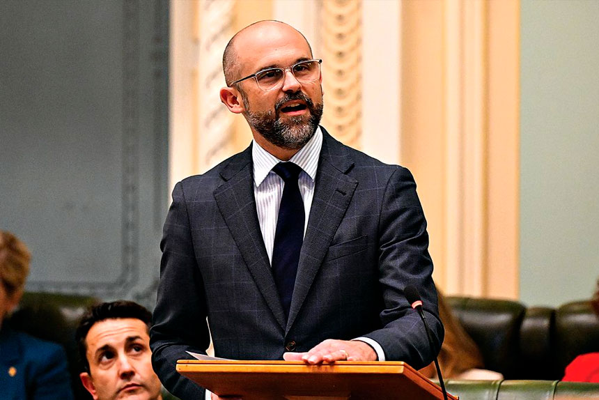 MONEY MAN: Queensland Treasurer and Minister for Energy and Home Ownership David Janetzki.