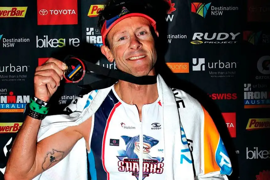 INSPIRATIONAL IRONMAN: Richard Cahill inspired countless athletes, from elite competitors to first-time participants.