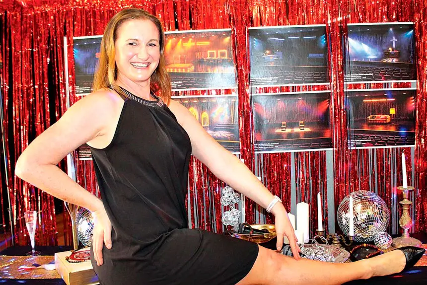 PASSIONATE: Choreographer Natalie Lennox says her heart belongs to the stage.