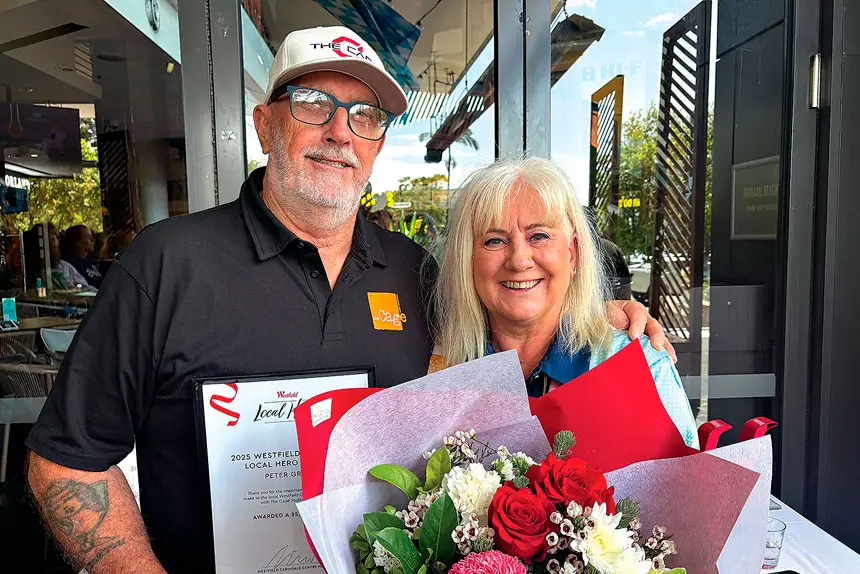 GREAT JOB: Peter and Linda Grieve continue their work for youth via the Cage Youth Foundation.