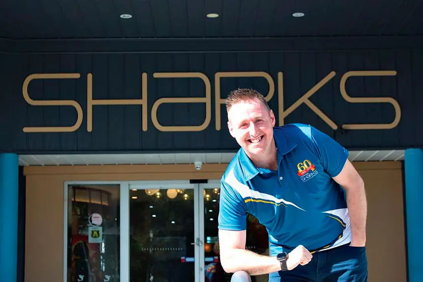 KICKING GOALS: Manager Rhys Faint is glowing with pride.