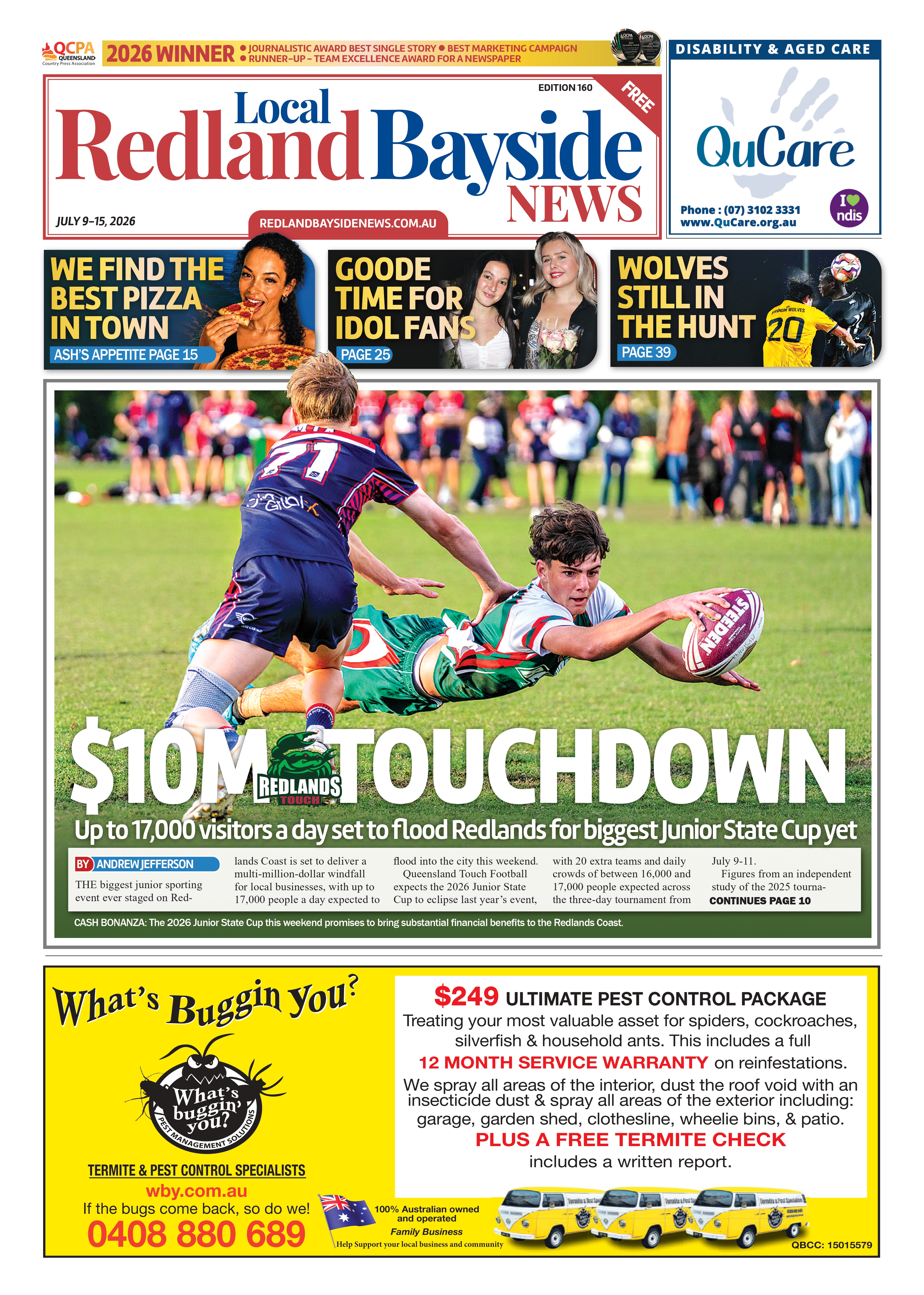 Local Redland Bayside News Masthead