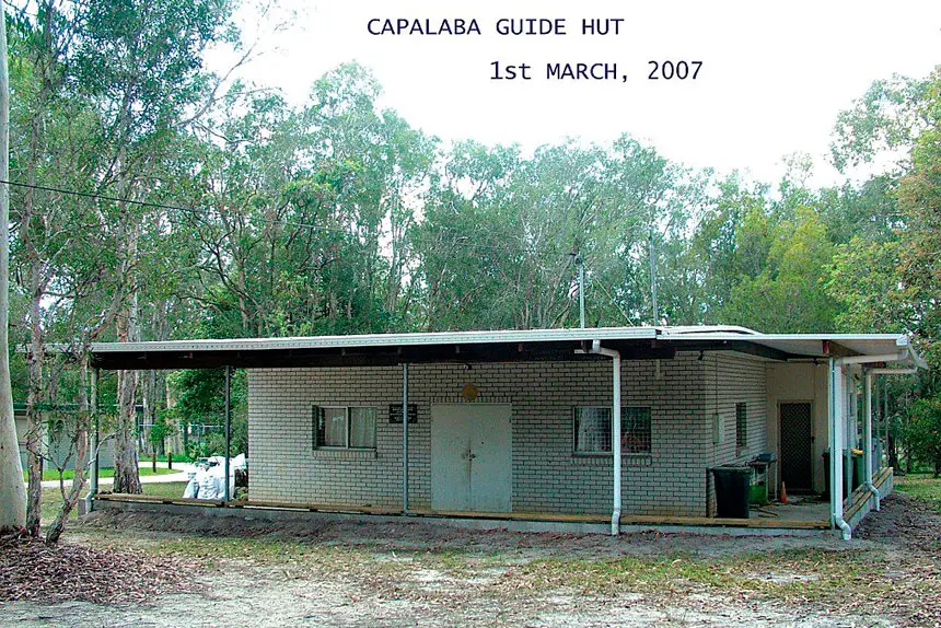 LONG ASSOCIATION: After years of fundraising, the Holland Crescent Guide Hut was built on Redland City Council land in 1981.