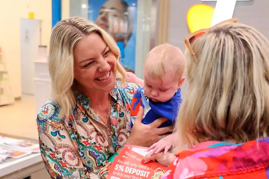 POSITIVE MOVE: Kara Cook MP is herself a mother of three, and says investing in parents ultimately benefits their children .