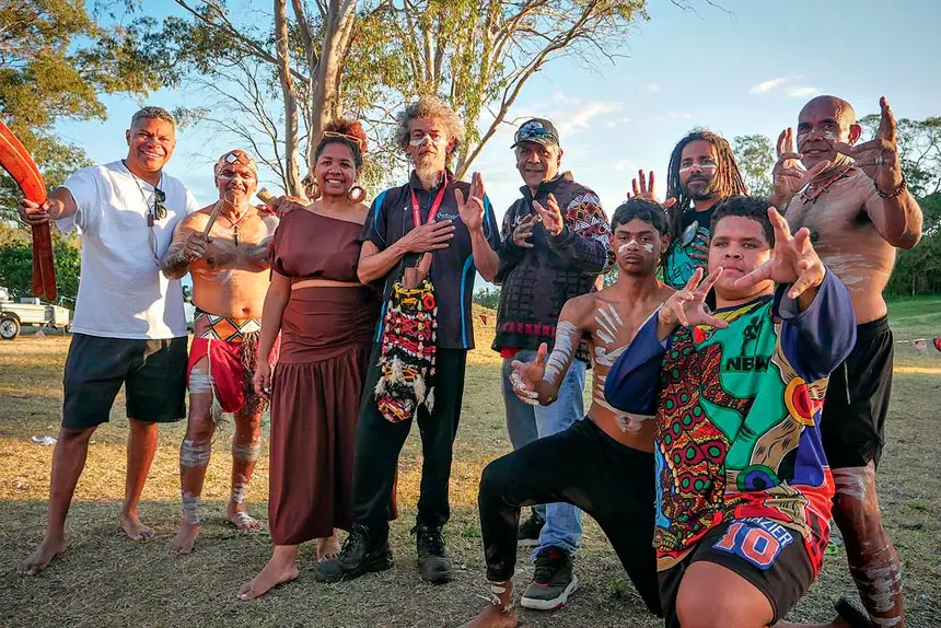 POSITIVE OUTLOOK: The Quandamooka People remain committed to working with the Government and Council to find a way forward.