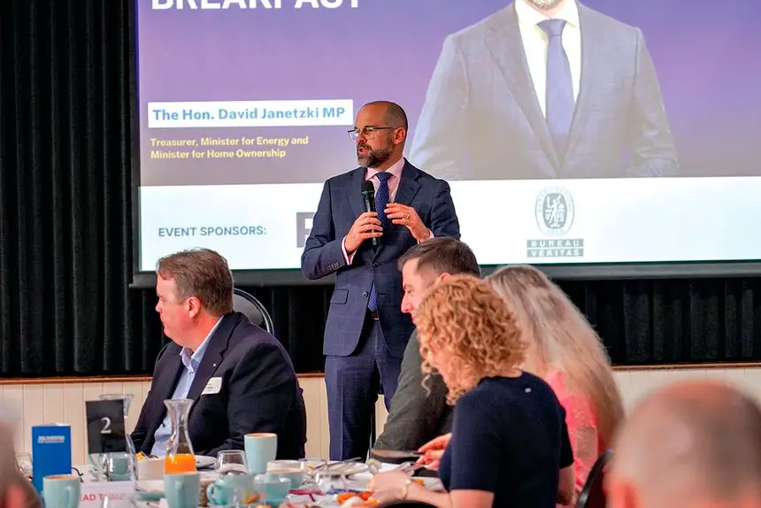 Queensland Treasurer David Janetzki.