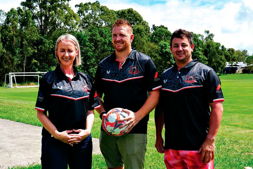 FUNDING BOOST: Round 1 sponsorship recipients Redland City FC will install much-needed shade for families and spectators.