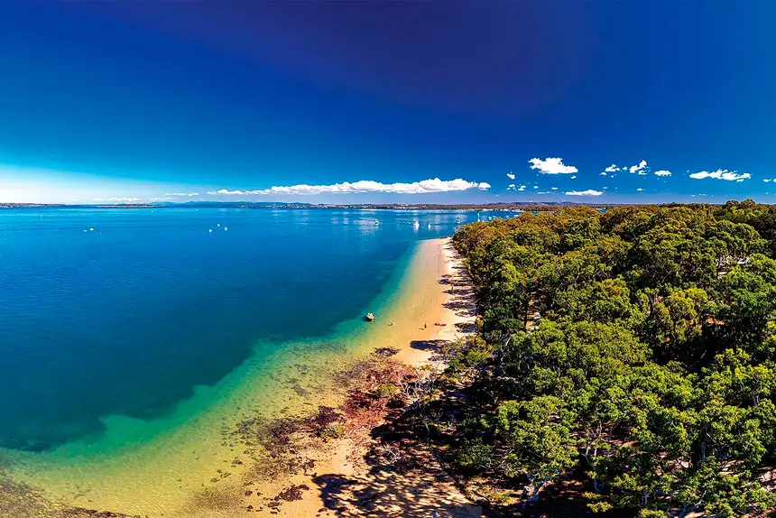 ONGOING TESTING: Coochiemudlo Island is among the areas where water monitoring programs operate.