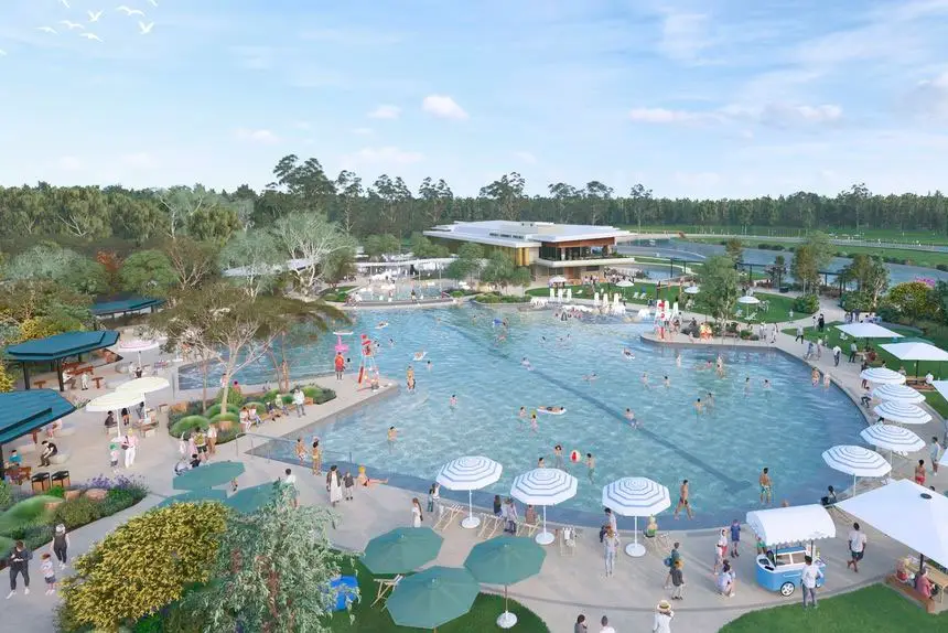SNEAK PEEK: An artist’s impression of the proposed new swimming lagoon.