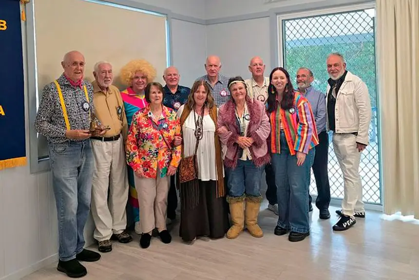 The Lions Club of Capalaba gathered for its annual Change Over Luncheon.