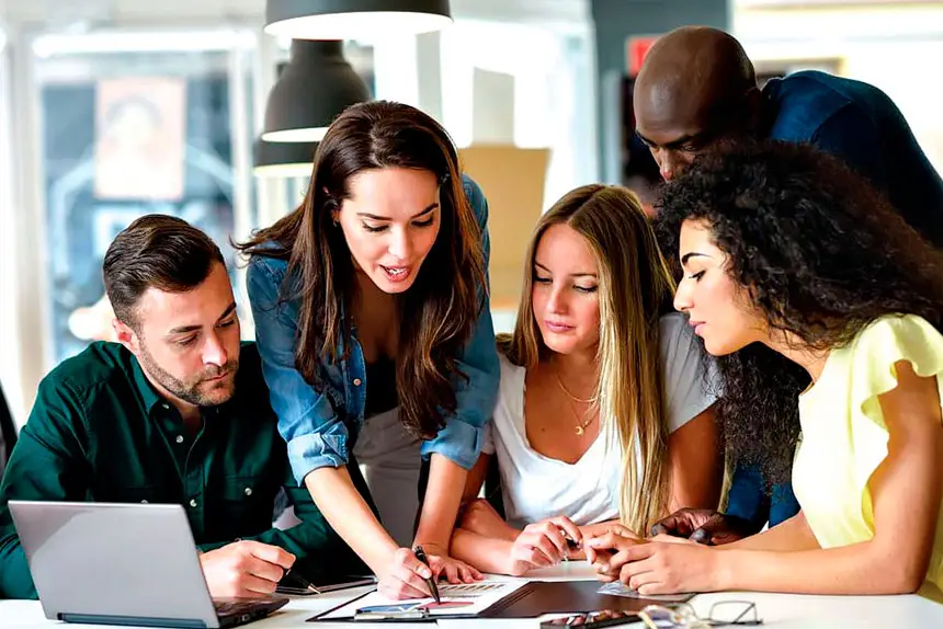 REAL WORLD: Learners are placed in situations where they need to work alongside others.