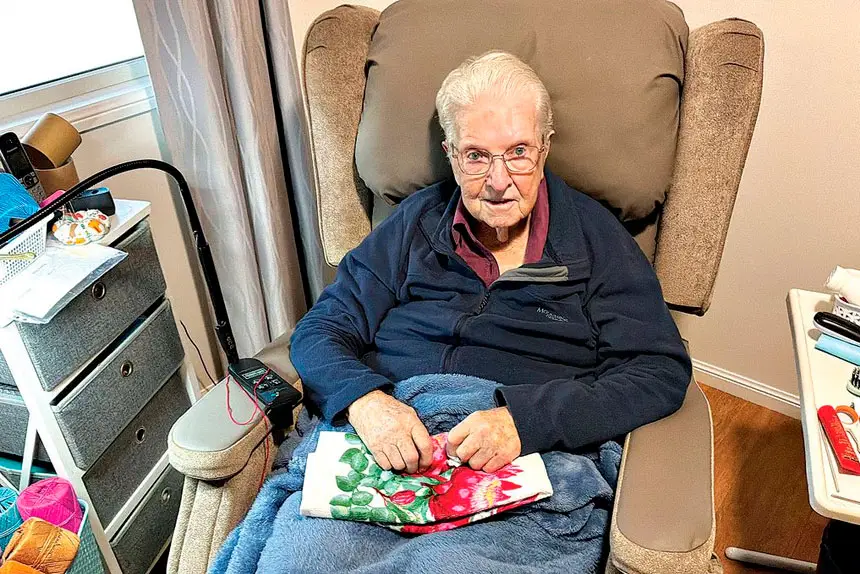 MARVELLOUS MOLLY: Molly Murphy’s life has seen a century of change from the wartime factories of the 1940s to the close-knit Redlands community she calls home.