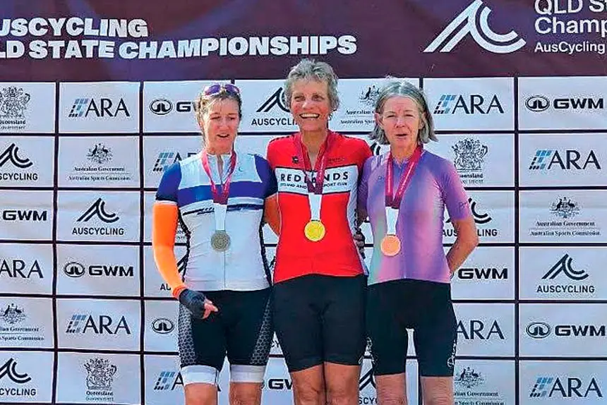 Julie Rappo ... State CX Champion.