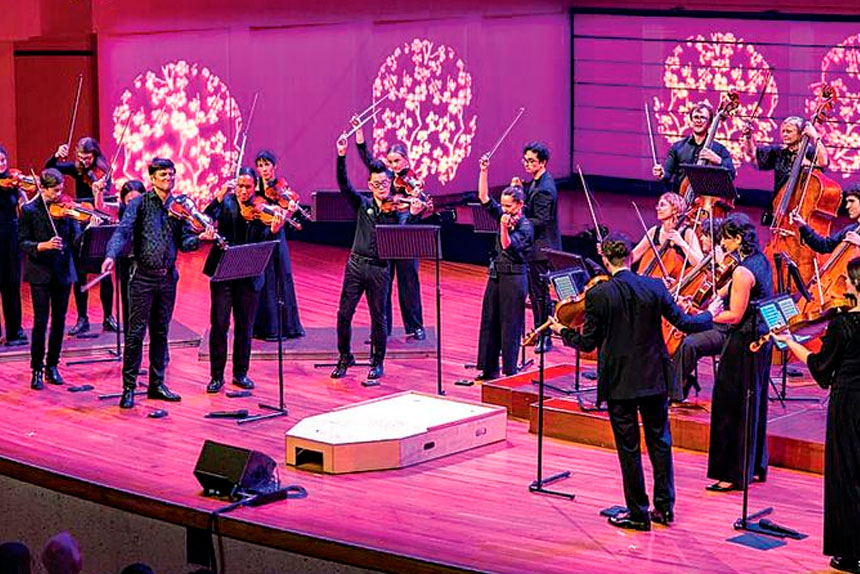Camerata, Queensland’s chamber orchestra, will present Old. New. Borrowed. Blue.