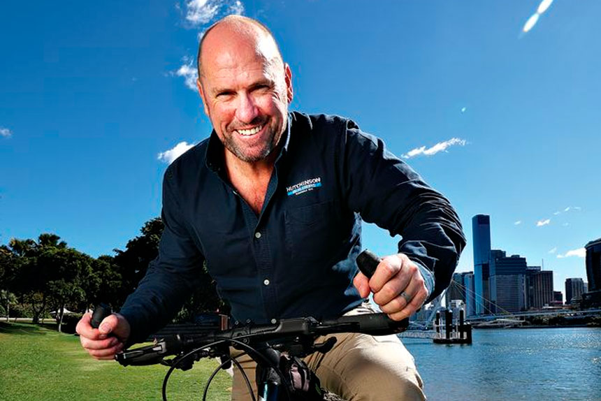 PEDAL POWER: Richard Ford is gearing up for a 100km ride from Brisbane to the Gold Coast.