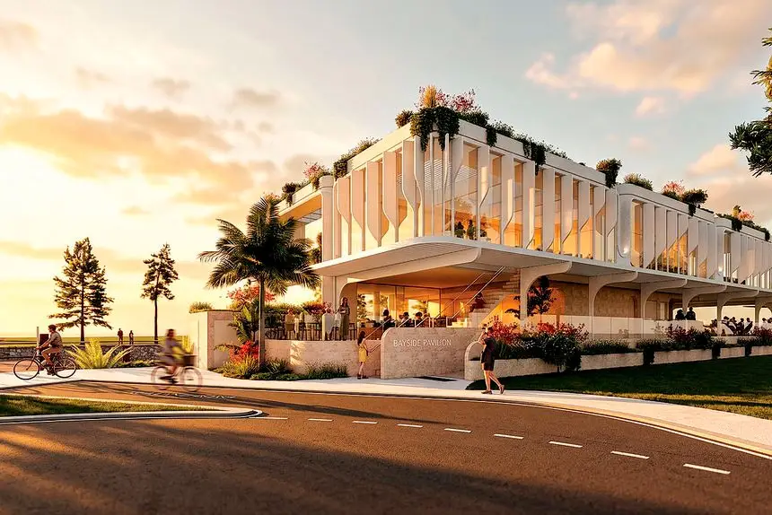 NEW DESIGN: The revised plans for the Fox St site include a cafe, takeaway fish and chip outlet, and high-end restaurant.