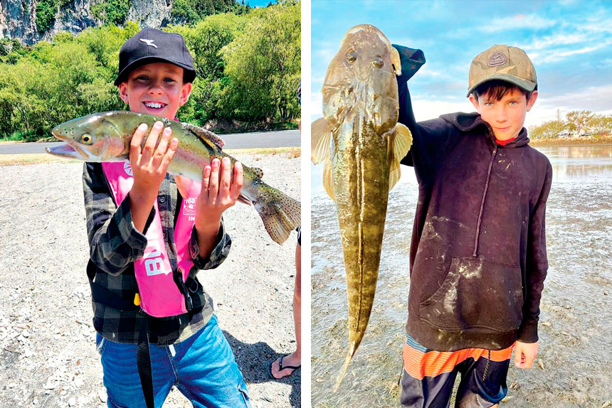 CATCHING ON: IT doesn’t really matter what he’s catching – Will McCarthy has a passion for fishing on Moreton Bay, and family holidays also become fishing expeditions.