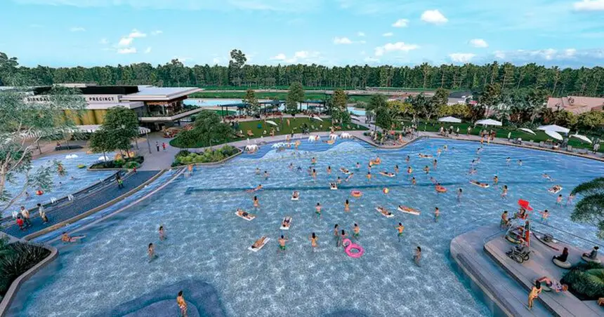 BOLD PLANS: The whitewater centre is proposed as a Brisbane 2032 Olympic and Paralympic Games venue.