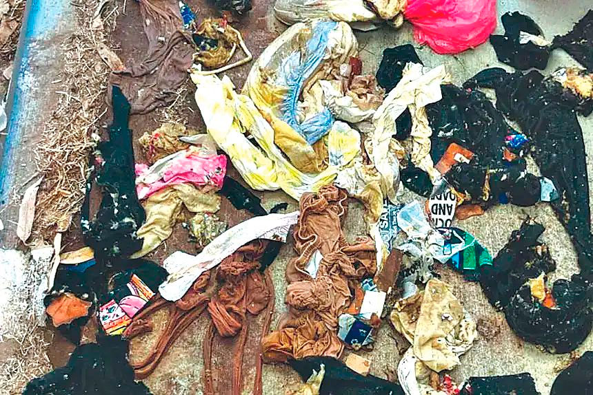 SAD ACT: Vandalism at public toilets could be overcome through the use of the MLAK system.