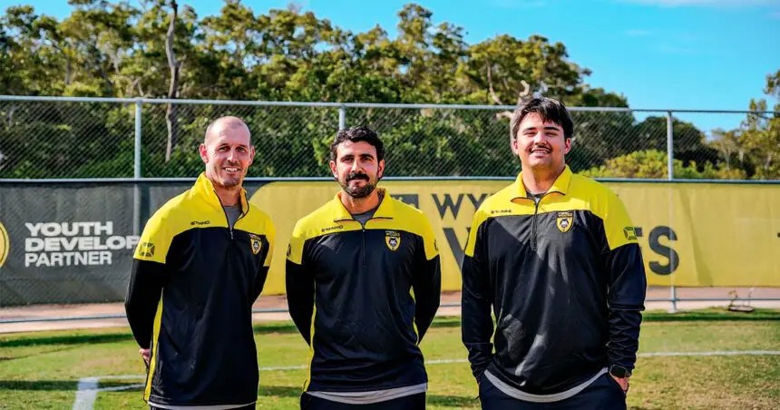 KEEN TO SUCCEED: Luke DeVere, Gabby Hawash and Jack Mastric want to take the Wynnum Wolves to the next level.