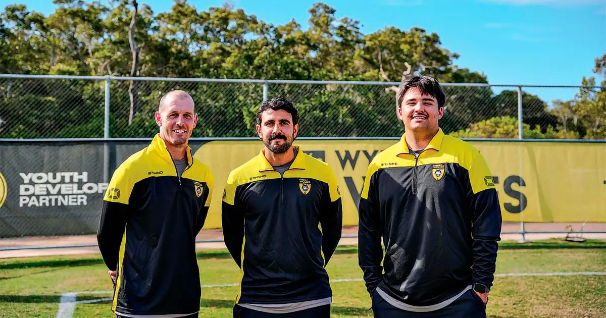 KEEN TO SUCCEED: Luke DeVere, Gabby Hawash and Jack Mastric want to take the Wynnum Wolves to the next level.