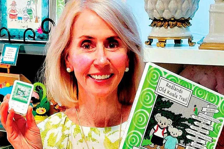 Sandy Clark has launched the third in her series of children’s books, promoting nature and the Redlands.