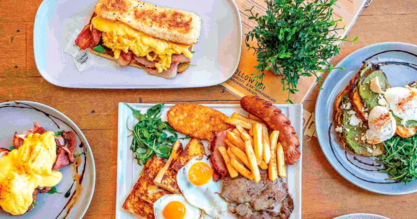 BREAKFAST BOUNTY: Sweet and savoury palates will each be well satisfied with a visit to Brown Sugar Café and Bar.