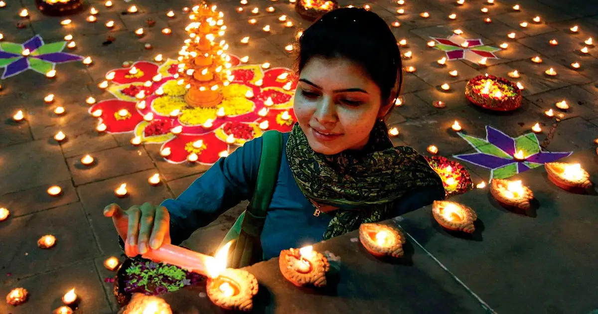 LIGHT OVER DARKNESS: Diwali provides a chance for people to come together.