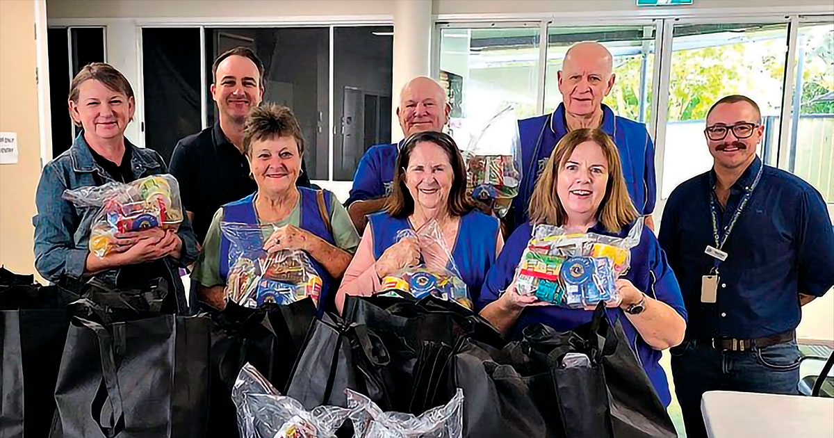 ALWAYS HELPING: Lions Club of Capalaba members are driven by a desire to serve their community.