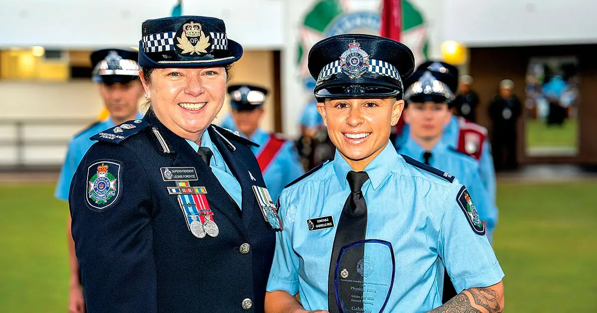CAN DO ATTITUDE: Constable Gabrielle Rice is thrilled at joining the Capalaba Police Station.