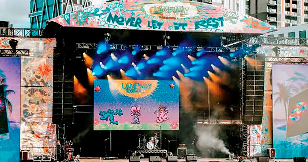 Andrew Tuttle also performed at Laneway in 2015.