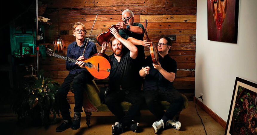 HAPPY DAYS: Irish eyes will be smiling when the quartet takes to the stage on Saturday.