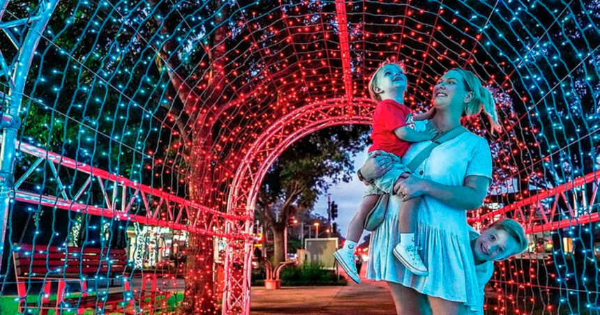 LIGHTS, ACTION: The garden will offer a magical new festive experience for local families.