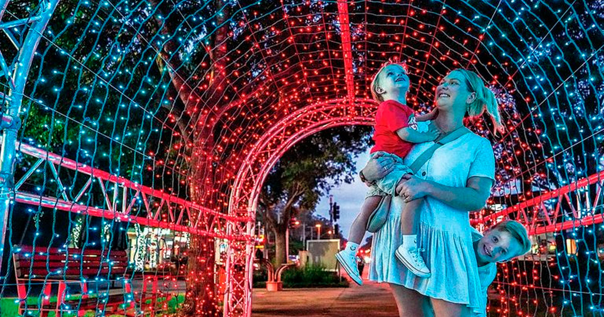 LIGHTS, ACTION: The garden will offer a magical new festive experience for local families.