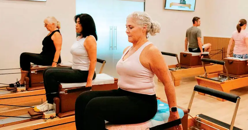 TOP FORM: It is a definite plus to see how much attention to form is given by Pilates at the Point.